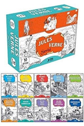 JULES VERNE SERİSİ 4.SINIF 10 KİTAP
