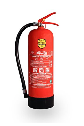 6 KG AYG KURU KİMYEVİ TOZLU YANGIN SÖNDÜRME TÜPÜ 4 YIL GARANTİLİ VE RUHSATA UYGUN