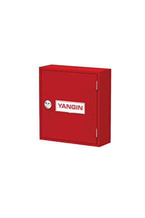 1 Tek Kapaklı Saç Kapak 30 Mt Hortumlu 0.90 Mm Yangın Dolabı Tse Li Sıva Üstü Alperen