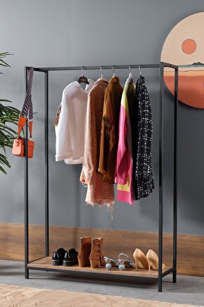 SCHÜCO Rafsız Askılık Konfeksiyon Askısı Elbise Askılığı