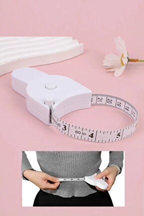 HR Vücut Ölçüm Cetveli Mezura Çok Amaçlı Bel Kalça Göğüs Bacak 150 Cm