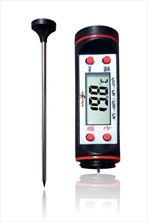 Kalın Biftek Bonfile Antrikot Et Eti Süt Gıda Tavuk Hamur Içi Ölçme Termometresi Isı Sıcaklık Ölçer