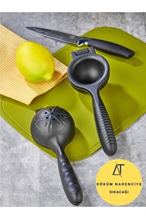 Çok Amaçlı Metal Döküm Portakal Limon Ve Narenciye Sıkacağı Pratik Limon Sıkıcı Narenciye Sıkacağı