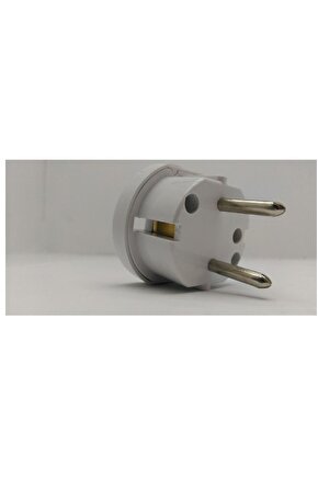 Fetih Ingiliz Fiş Çevirici Adaptör Çevirici Topraklı F-09 15Li
