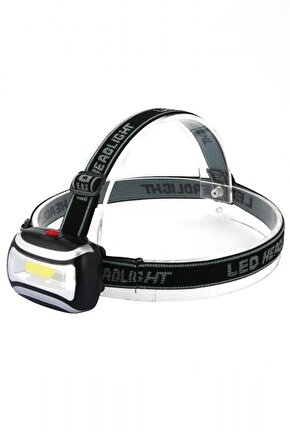 Taşınabilir COB LED Pilli Kafa Feneri – Kamp ve Acil Durum İçin
