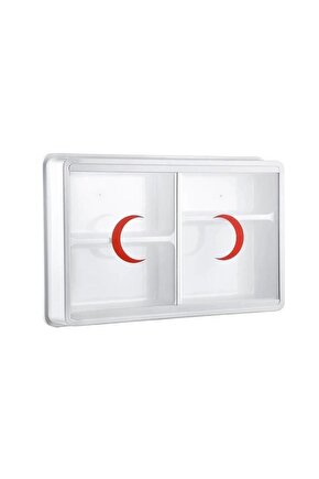 Pls Ecza Dolabı Camlı Yeni Yönetmeliklere Uygun Sağlam Ev Okul Işyeri Ecza Dolabı 158