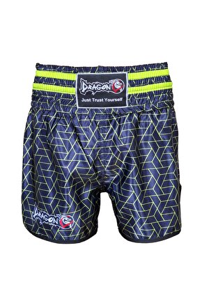 MT3404 Muay Thai Şortu Kick Boks Şortu Dijital Baskılı Şort