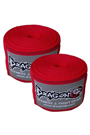 Boks, Kick Boks Ve Muay Thai Bandajı 5 Metre Kırmızı