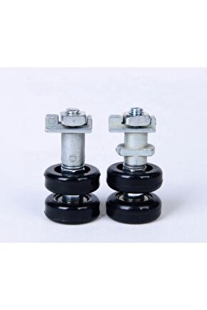 Cam Balkon Tekeri 2 Adet, 1 Erkek 1 Dişi, 1 kertikli 1 kertiksiz