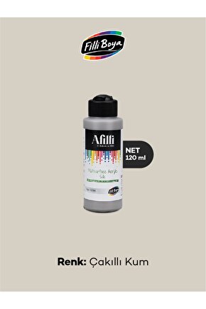 Afilli Multisurface Akrilik Ipeksi Mat 120 ml Çakıllı Kum