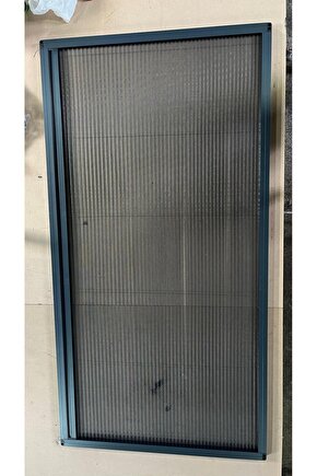 Antrasit Gri Plise Sineklik Kapı