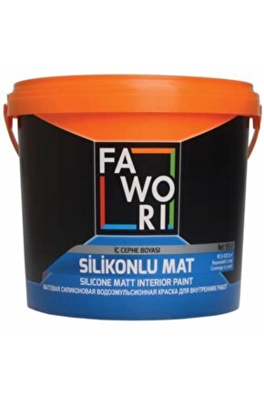 Fawori Silikonlu Mat Iç Cephe Boyası 15 Lt