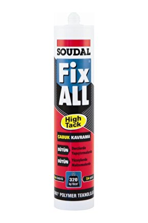 Fix All High Tack Korniş Yapıştırıcı Montaj Silikonu Beyaz