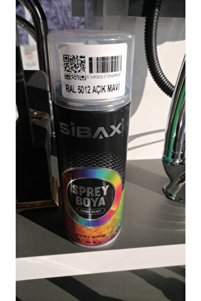 Sibax Ral 5012 Açık Mavi Sprey Boya