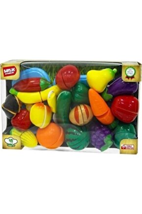 Urt007-kutu-1abc Kesilebilen Sebze - Meyve 16 Parça