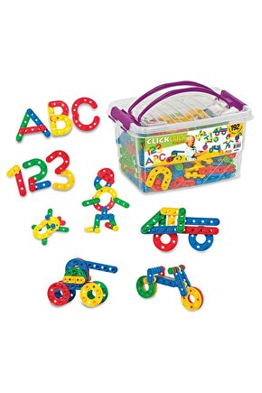 Click Clack Puzzle (192 Parça) - Clickclack - Oyuncak Oyuncaklar - Oyuncakları - Şekilli Oyuncak