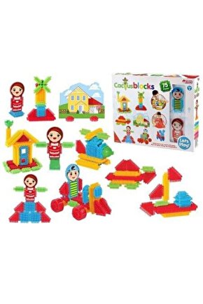 Kaktüs Bloklar 75 Parça 03311