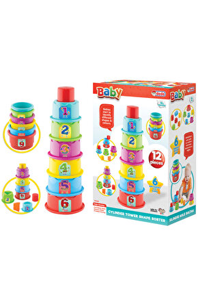 Oyuncak Silindir Kule Bul-tak 03465