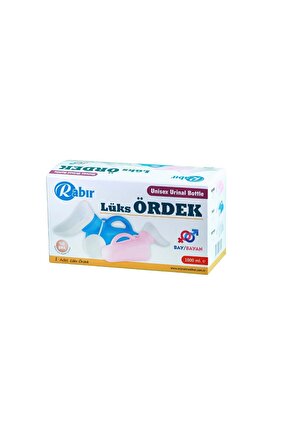 Lüks Ördek-idrar Yapma Kabı Mavi (1000 Ml) -kadın Ve Erkek Uyumlu