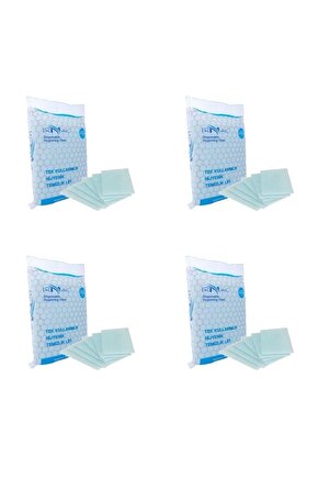 Şampuanlı Hasta Silme Vücut Temizleme Süngeri 80 Adetli