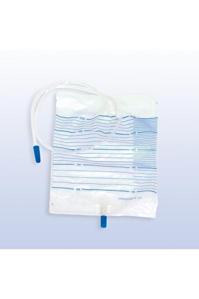 Steril Düz Musluklu İdrar Torbası 2000ml 10 Adet