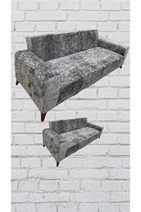 32 Parlak Kadife Giydirme Koltuk Örtüsü(GRİ)