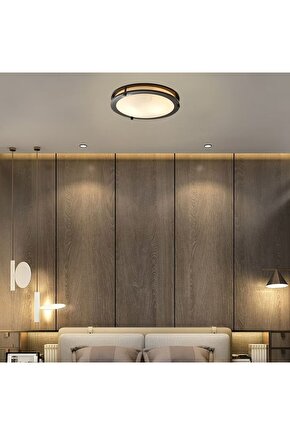 Sıva Üstü Tavan Armatür 1950 Siyah Kasa 3000K GÜN IŞIĞI