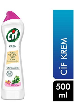 CIFKrem Temizleyici 500 Ml Müge Çiçeği Ve Frezya Yüzey Temizleyici