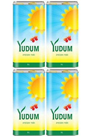 Ayçiçek Yağı 5 Lt Teneke 4 Adet