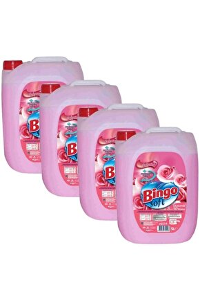 Soft Yumuşatıcı Gülpembel 5 l X 4 Adet