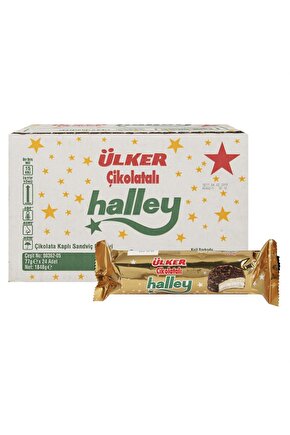 Halley Bisküvi 66 g x 24 Adet