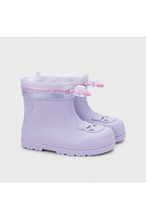 Mendi Gato Borrego İçi Yünlü CC334 Çocuk Yağmur Botu LİLA