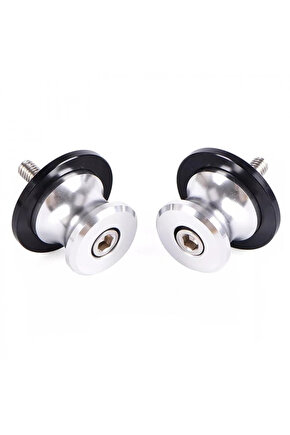 Motosiklet Sehpa Kaldırma Aparatı Takozu 8 Mm Nikel