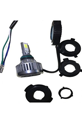Motorsiklet M3 Cob Led Zenon 4000l Beyaz Carub 12-80volt 40watt