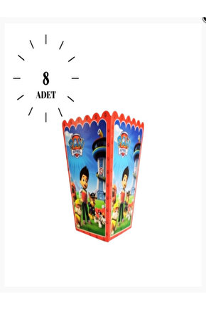 Paw Patrol Mısır Kutusu 8 Li