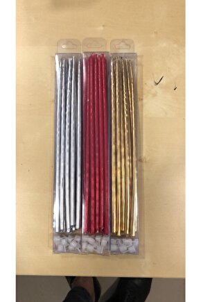 30 Adet 20 Cm Çubuk Mum