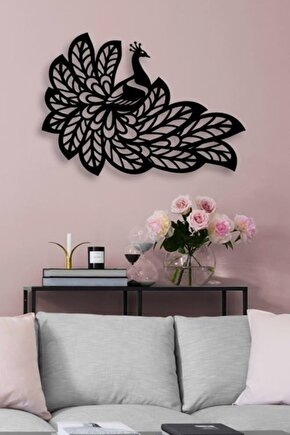 Tavuz Kuşu 35x70cm Mdf Duvar Tablosu