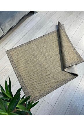 SİSAL BORDÜRLÜ JUT HASIR HALI 9513
