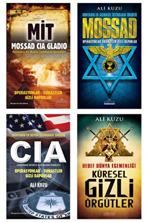 Büyük Istihbarat Örgütleri Seti - 4 Kiitap