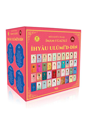 İhyau Ulumiddin - 40 kitaplık set - İmam Gazali - Tüm Bölümleri Tam Set Halinde