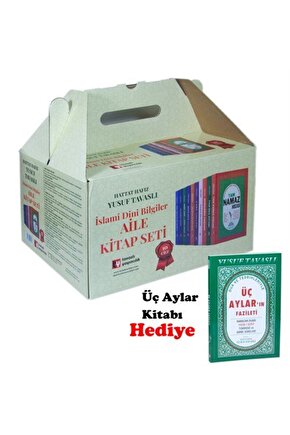 Yusuf Tavaslı Dini Bilgiler Aile Seti (10 Kitap Kutulu ) + Üç Aylar Kitabı Hediye