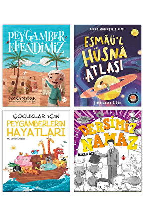 Peygamber Efendimiz (S.A.V.) Esmâül Hüsnâ Atlası Çocuklar için Peygamberlerin Hayatı Dersimiz Namaz