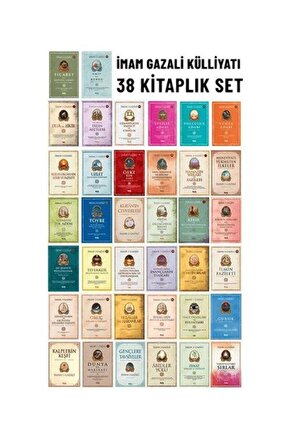 İmam ı Gazali Külliyatı 38 Kitap Seti   İmam ı Gazali