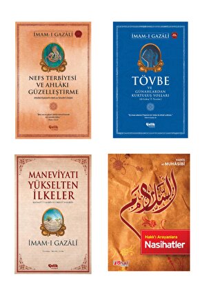 Nefs Terbiyesi - Tövbe - Maneviyatı Yükselten Ilkeler - Nasihatler 4lü Set