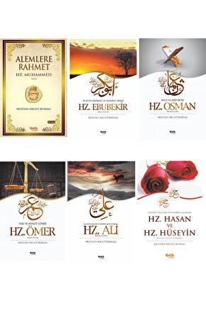Mustafa Necati Bursalı Serisi Alemlere Rahmet Hz. Muhammed Ve Halifelerimiz 6lı Set