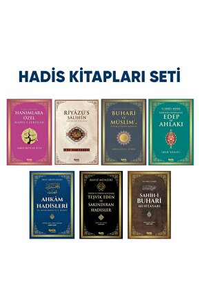 7 Hadis Kitapları Seti • Ahkam Hadisleri, Buhari Ve Müslim, Hanımlara Özel Hadisi
