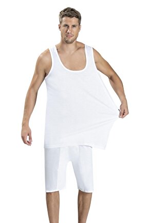 Erkek Büyük Beden Askılı Atlet 180 - 8 Adet