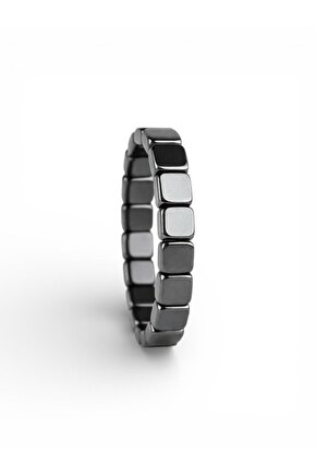 Doğal Taş Hematit Bileklik - Sınırlı Sayıda