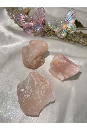 Pembe Kuvars Taşı (HAM) 1 Adet