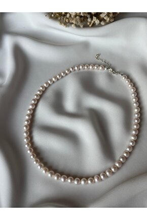 Gerçek İnci Kolye ( Gümüş )